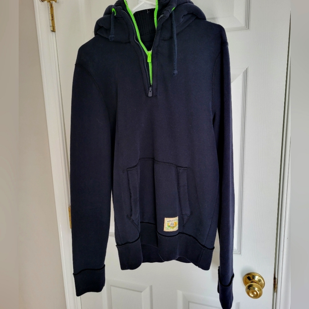 Hollister 3/4 zip Hoodie